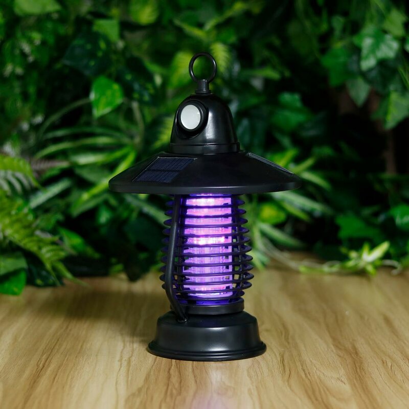 Westinghouse Solar Lighting Black Solar Powered Led Outdoor Bug Zapper